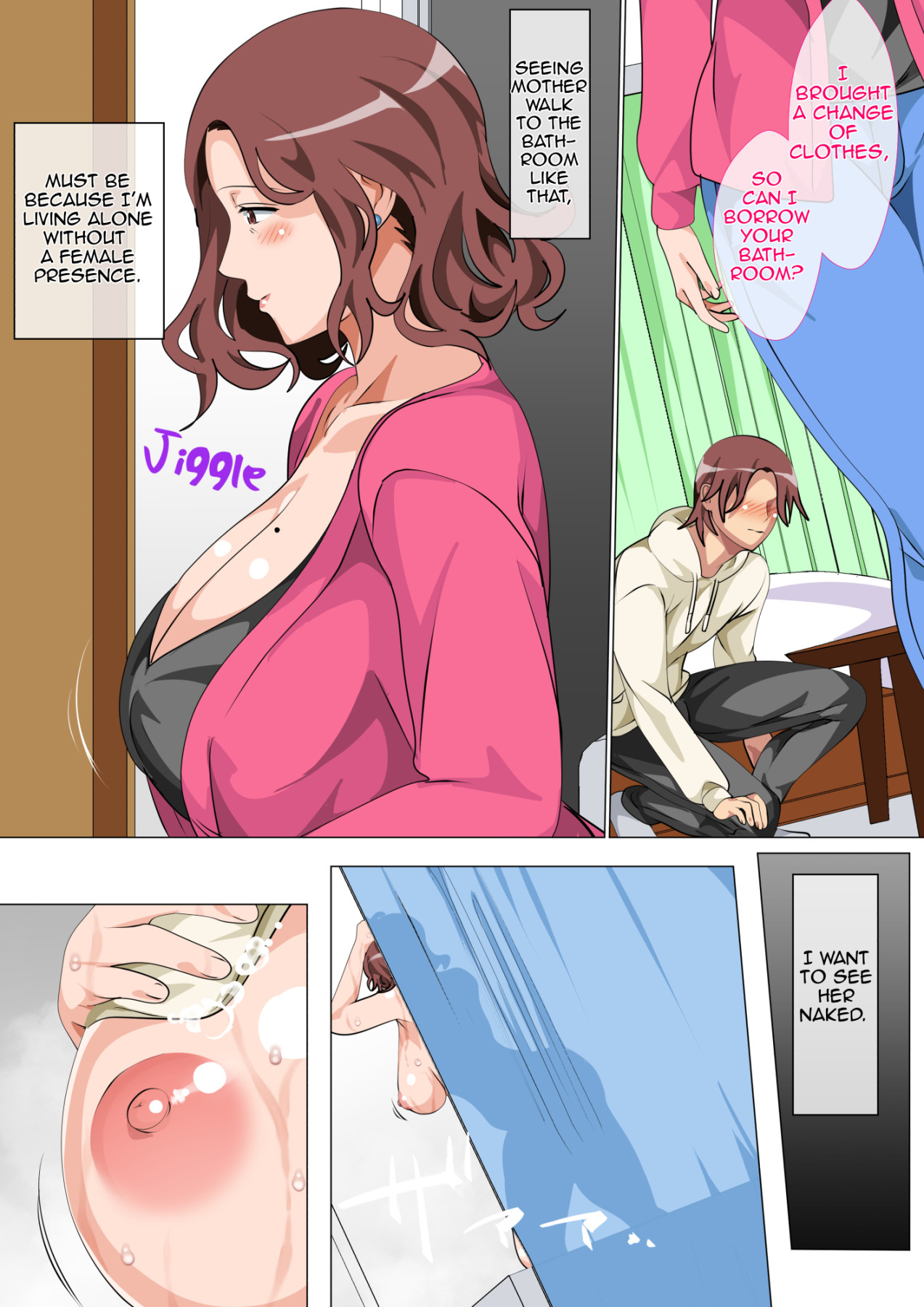 Hentai Manga Comic-Mother Visiting Her Son in Tokyo-Read-9